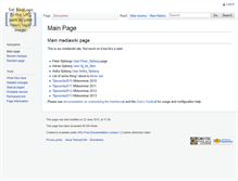 Tablet Screenshot of mediawiki.techwiz.ca